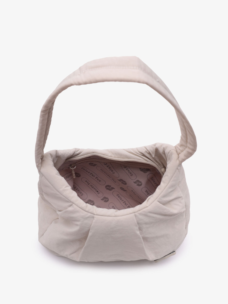 Сумка женская Colorful Fox Б 824 бежевая Сумка женская Colorful Fox Б 824 бежевая