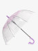 Зонт DINIYA, 2698 прозрачный Зонт DINIYA, 2698 прозрачный