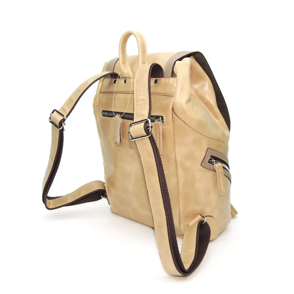 Рюкзак женский Natalia Kalinovskaya Р-50.652-5 Дениз бежевый