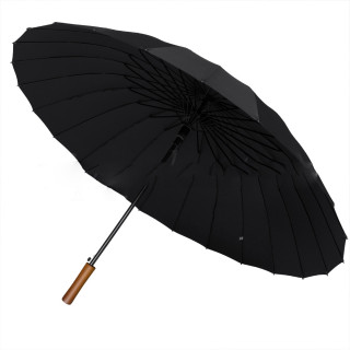 Зонт-трость семейный Almas 432, 24 спицы, ручка прямая дерево