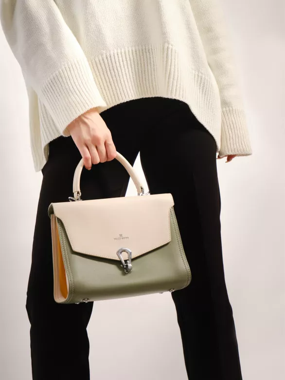 Сумка Valle Mitto 89728 beige/green Сумка Valle Mitto 89728 beige/green