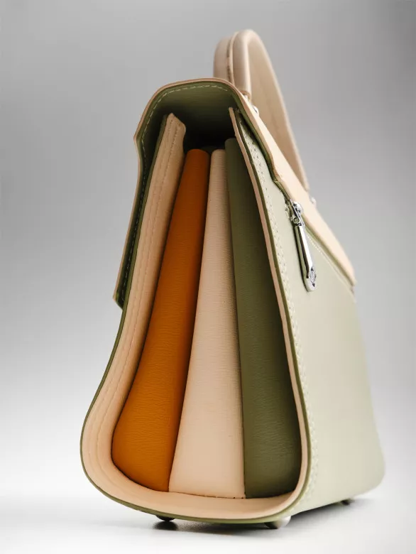 Сумка Valle Mitto 89728 beige/green Сумка Valle Mitto 89728 beige/green