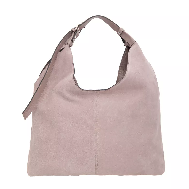 Сумка женская Sergio Belotti, 60203 pink-grey velour серая