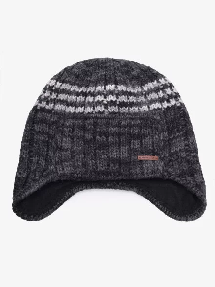 Ушанка 12859 MARHATTER антрацит (57-59) Ушанка 12859 MARHATTER антрацит (57-59)