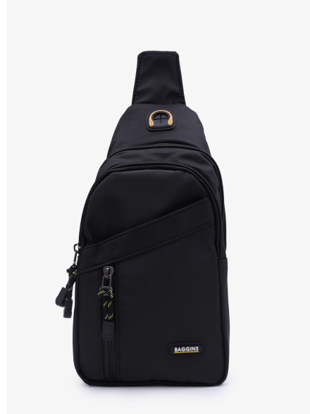 Рюкзак на одно плечо Baggins 82055 черный Рюкзак на одно плечо Baggins 82055 черный