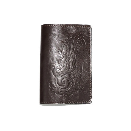 Обложка для паспорта Natalia Kalinovskaya От-62 трава коричневая