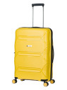 Чемодан L'Case, Miami  без расширения жёлтый 