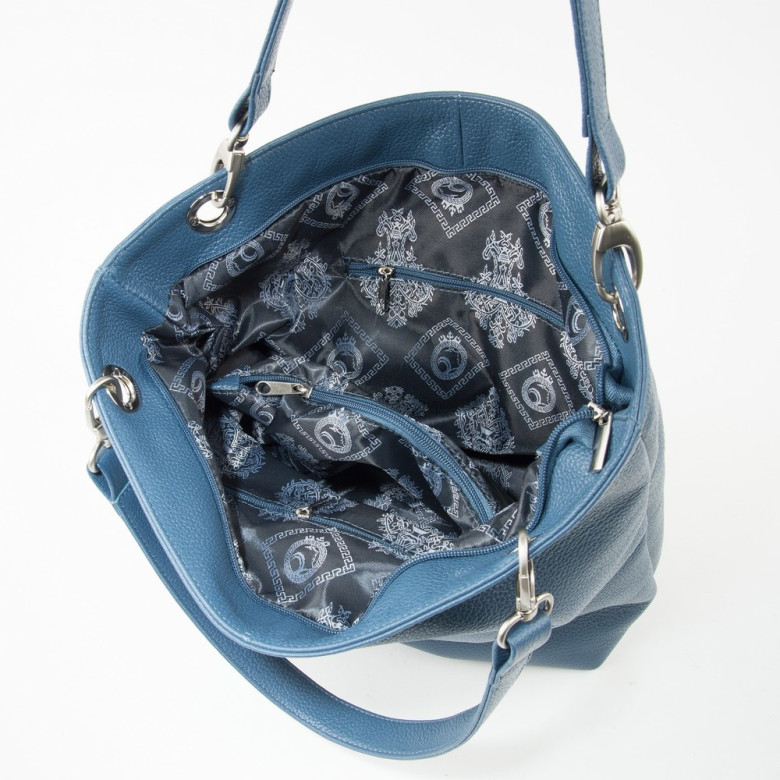 Сумка женская Модерато 02/1 светло-серая флотер Сумка женская Модерато 02/1 светло-серая флотер