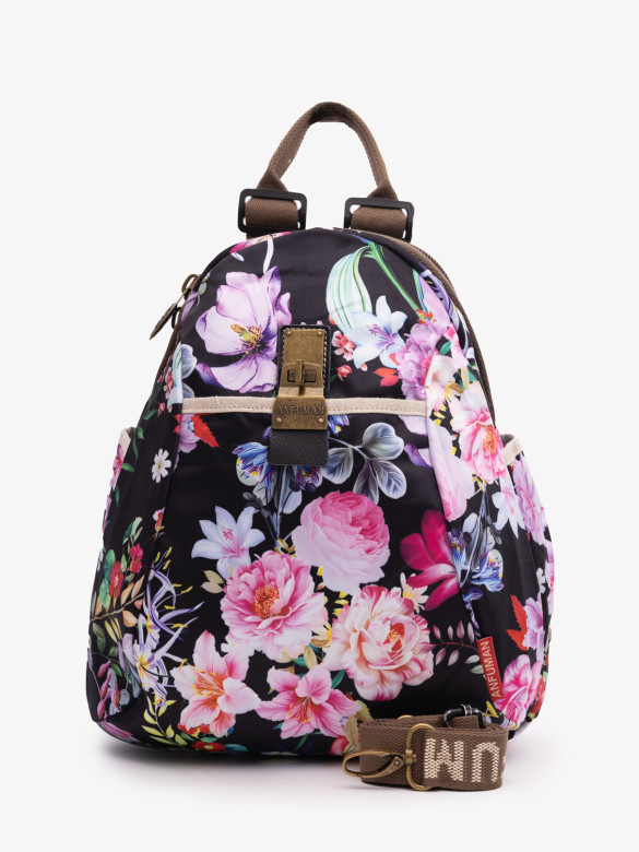 Рюкзак Anfuman Б 028 цветы черный