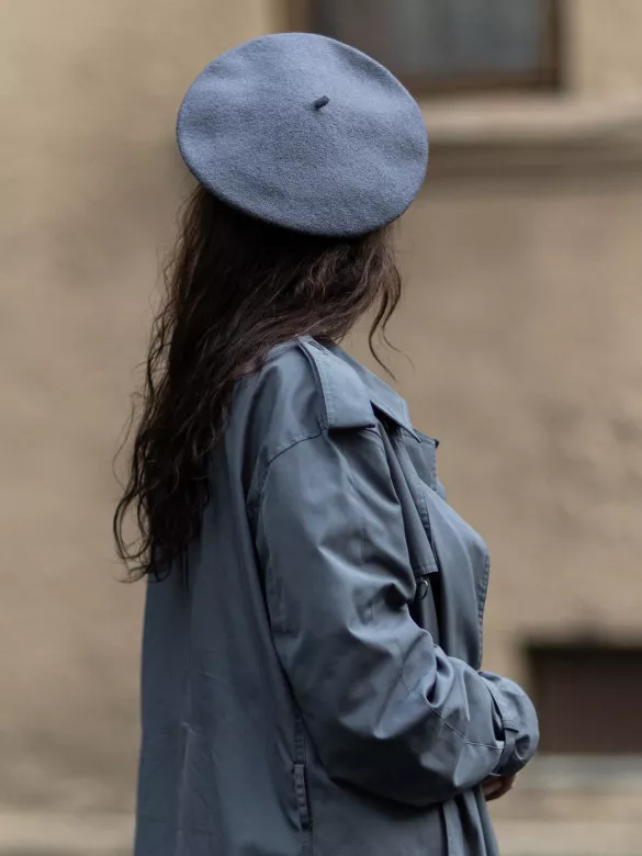 Берет женский Stigler, 17-002 графит Берет женский Stigler, 17-002 графит