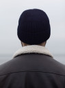 Шапка мужская 12072/2 MARHATTER тёмно-синяя (57-59)