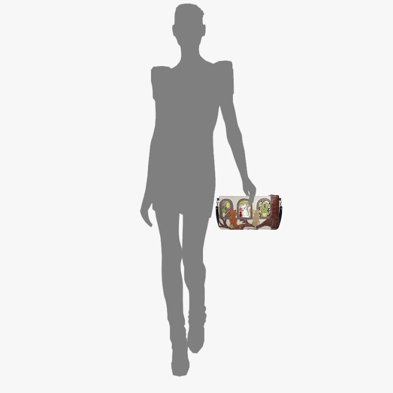 Сумка женская Protege, ДС-251-70 "Кот №43" чёрная