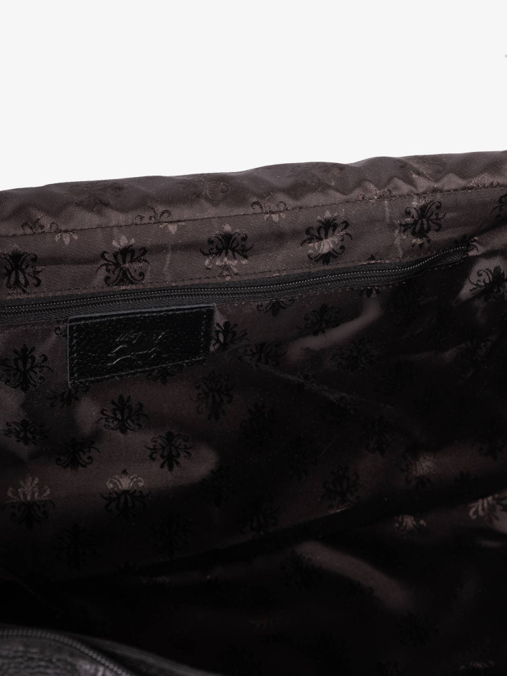 Сумка дорожная из кожи Maxsimo Tarnavsky, 1097 черная Сумка дорожная из кожи Maxsimo Tarnavsky, 1097 черная