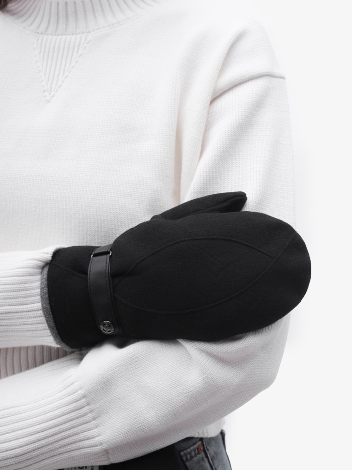 Варежки Мария (5.1)1340 черные Варежки Мария (5.1)1340 черные