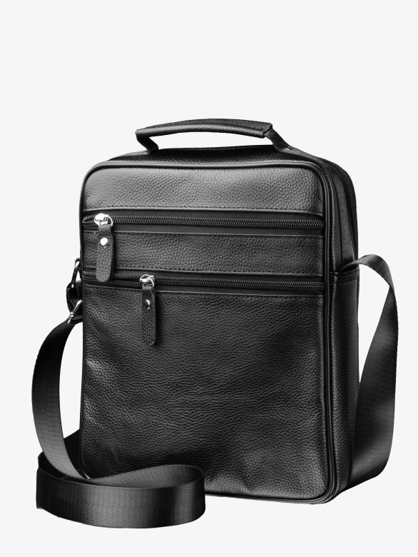 Сумка мужская Baggins 719 черная Сумка мужская Baggins 719 черная