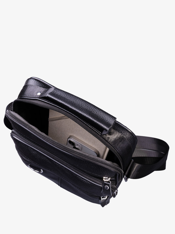 Сумка мужская Baggins 719 черная Сумка мужская Baggins 719 черная