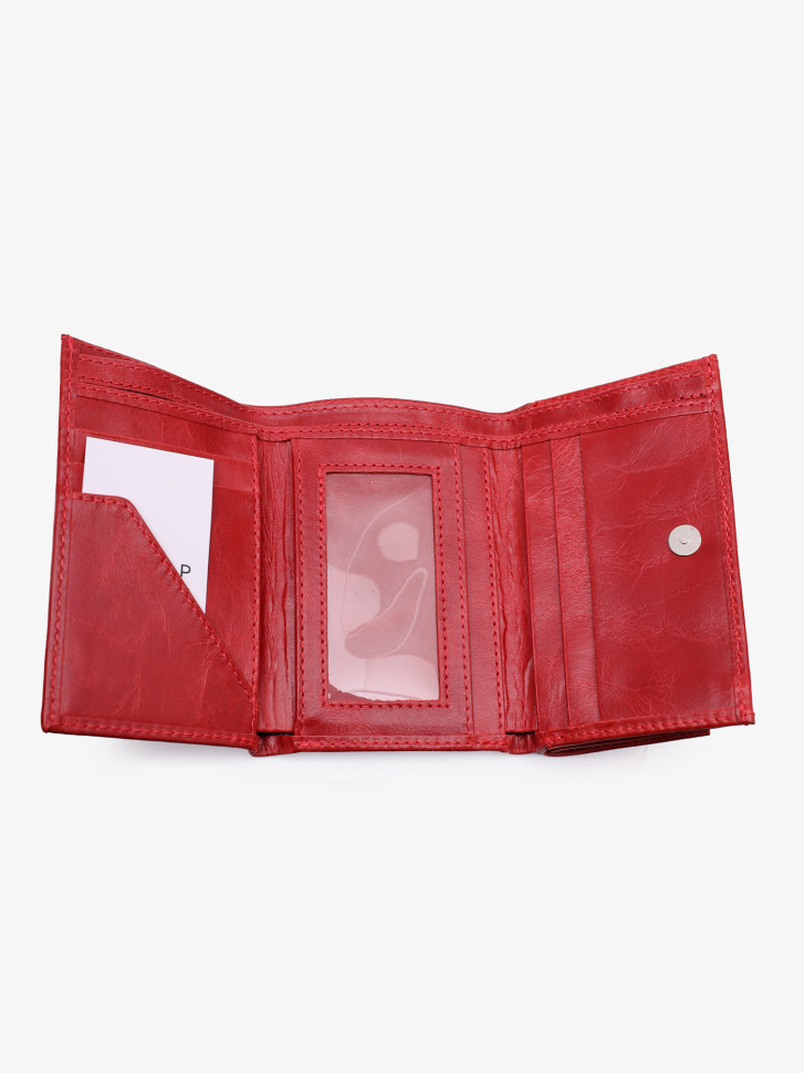 Портмоне женское Вектор ПЖ-453-1930 красное Портмоне женское Вектор ПЖ-453-1930 красное