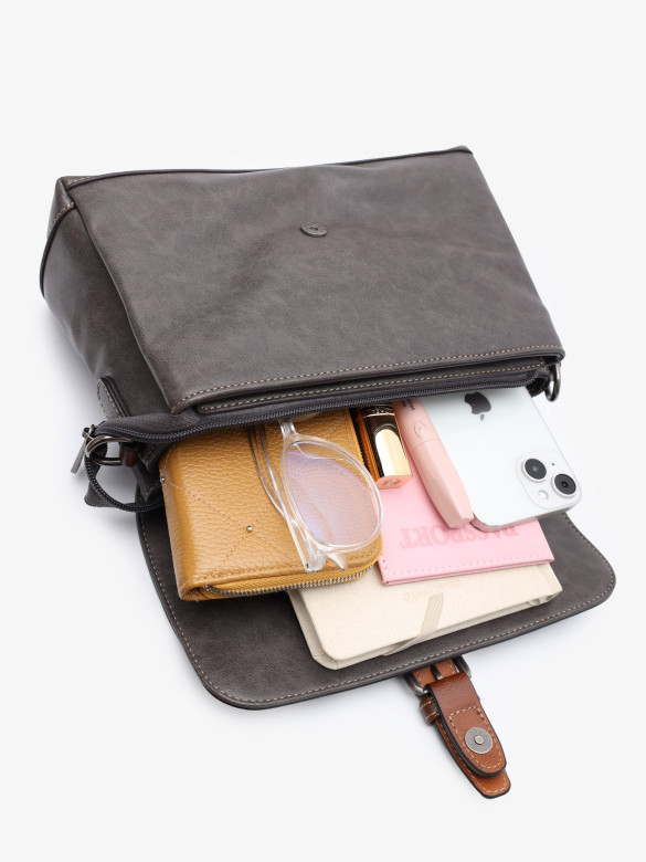 Сумка женская Flame Dance 5061 grey Сумка женская Flame Dance 5061 grey