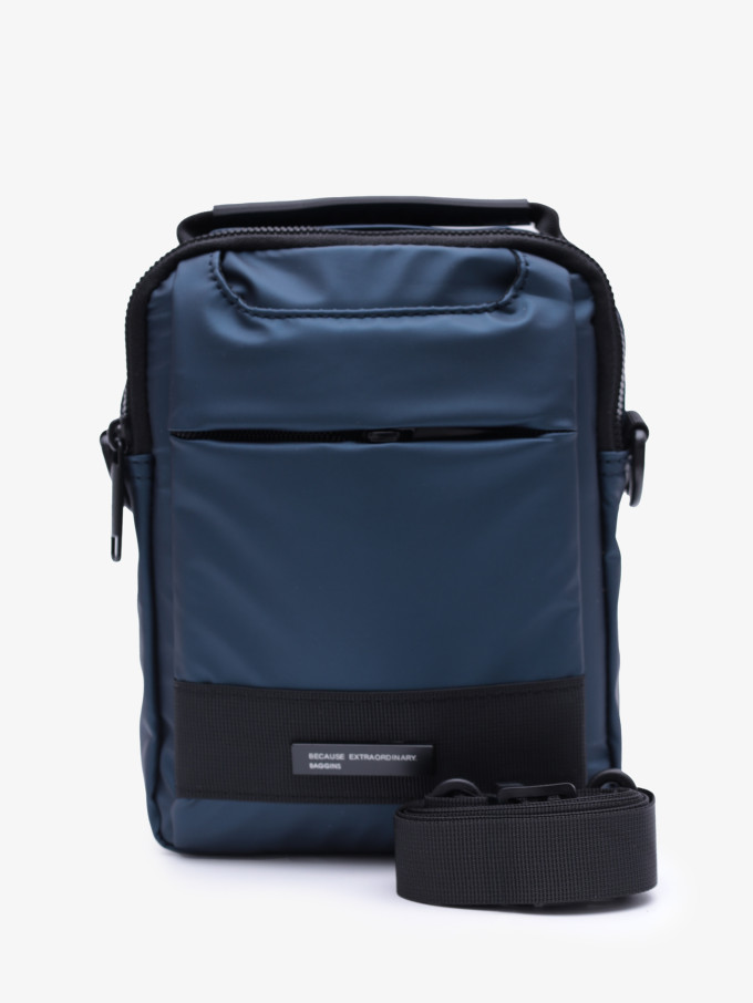 Сумка мужская Baggins 0919 синяя Сумка мужская Baggins 0919 синяя