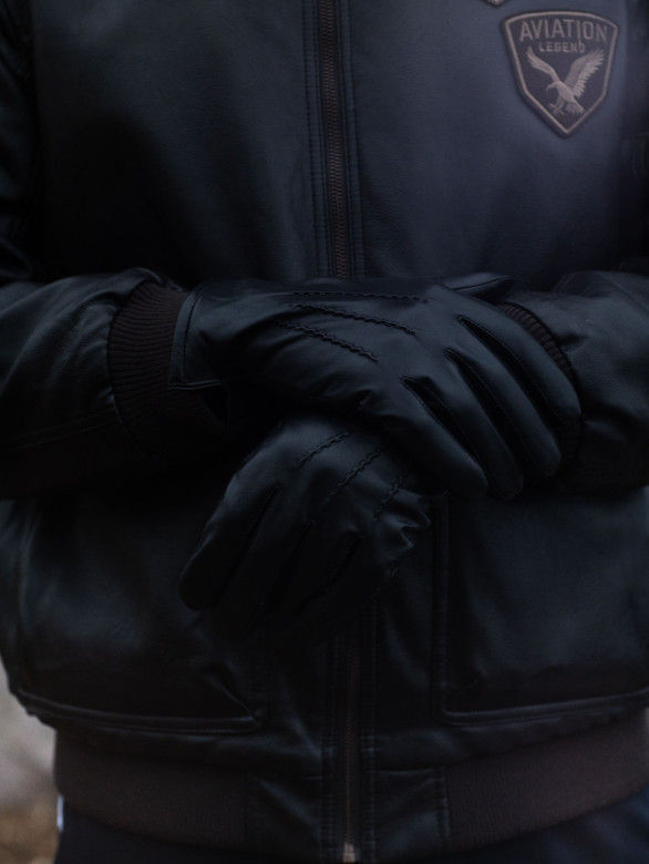 Перчатки мужские Baggins 401 черные Перчатки мужские Baggins 401 черные