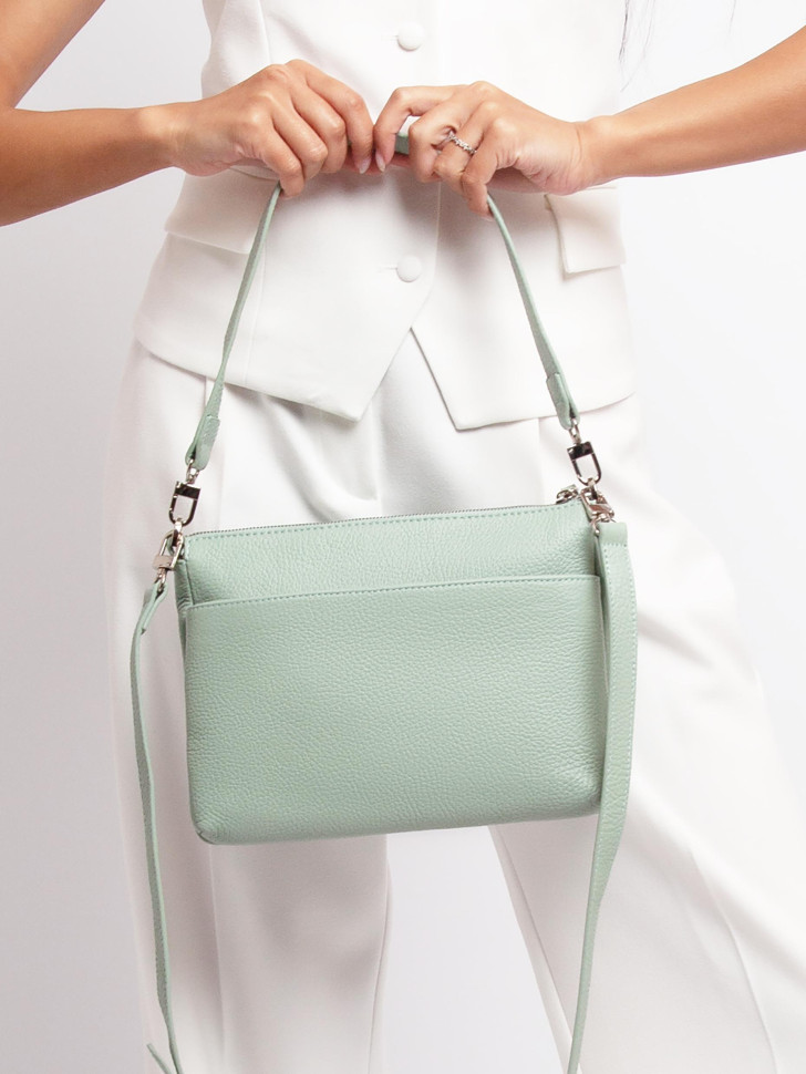 Сумка Richet, 3174LN 355 зеленая Сумка Richet, 3174LN 355 зеленая