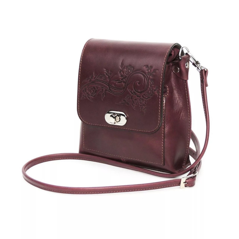 Сумка женская Natalia Kalinovskaya, С76т "Джун" бордо Сумка женская Natalia Kalinovskaya, С76т "Джун" бордо