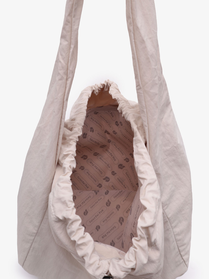 Сумка женская Colorful Fox Б 802 бежевая Сумка женская Colorful Fox Б 802 бежевая