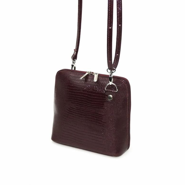 Сумка женская Natalia Kalinovskaya 83р.981 Ненси бордо рептилия Сумка женская Natalia Kalinovskaya 83р.981 Ненси бордо рептилия