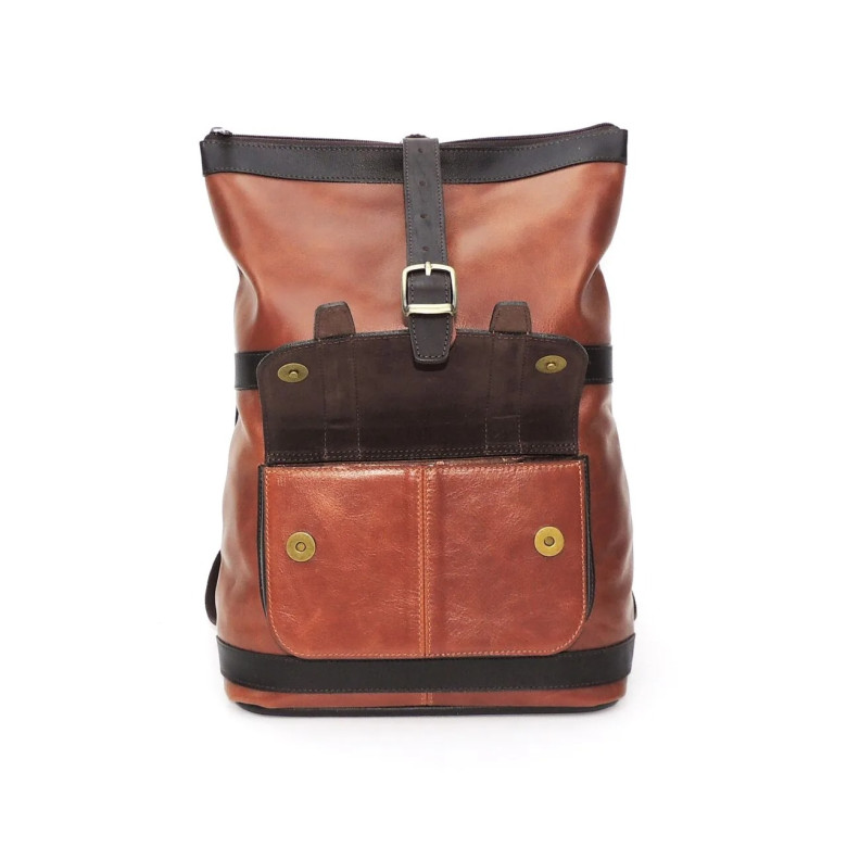 Сумка-рюкзак Natalia Kalinovskaya 54.602 Джойс рыжий/коричневый гладкая Сумка-рюкзак Natalia Kalinovskaya 54.602 Джойс рыжий/коричневый гладкая