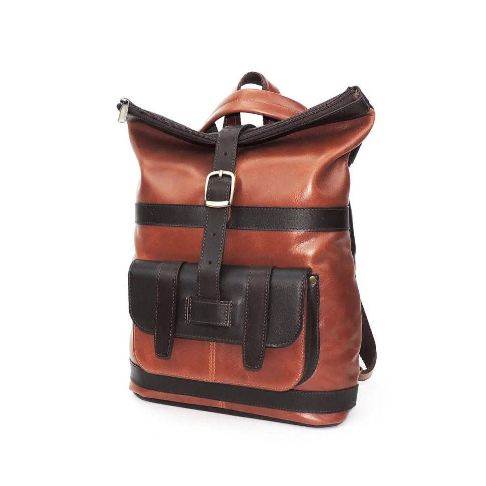 Сумка-рюкзак Natalia Kalinovskaya 54.602 Джойс рыжий/коричневый гладкая Сумка-рюкзак Natalia Kalinovskaya 54.602 Джойс рыжий/коричневый гладкая