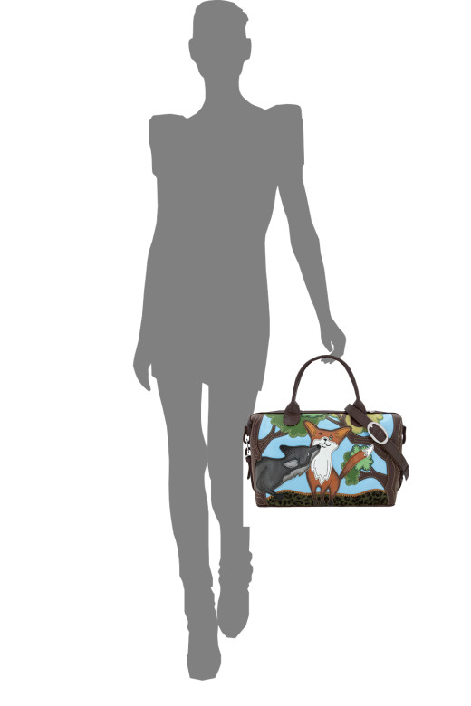 Сумка Protege ДС-195-177 "Лиса №3" темно-коричневый Сумка Protege ДС-195-177 "Лиса №3" темно-коричневый