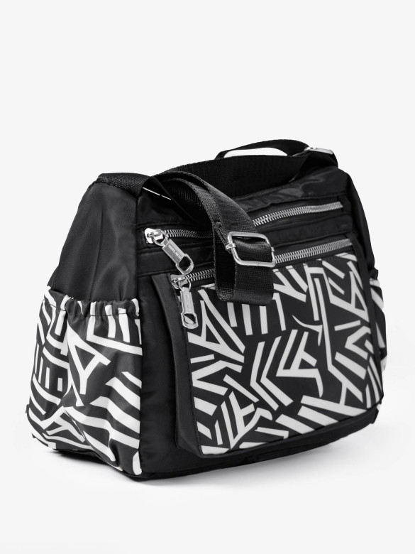 Сумка Ruilaisi, Б 1809 черная/белая