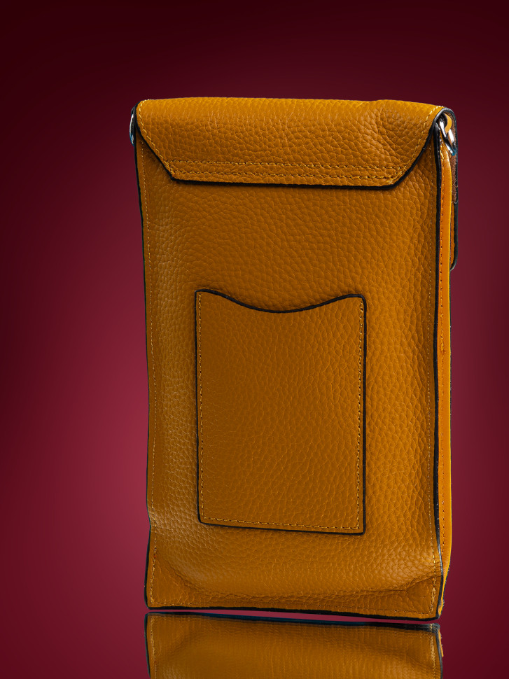 Сумка женская для телефона 5509 yellow Сумка женская для телефона 5509 yellow