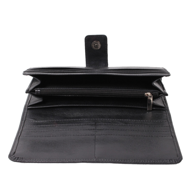 Портмоне женское Grand, 02-272-0513 тёмно-серое