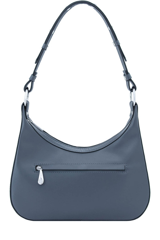 Сумка Protege Ц-511 серая гладкая Сумка Protege Ц-511 серая гладкая