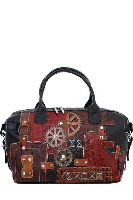 Сумка Protege ДС-195-156 "Техно" кирпичный/коричневый