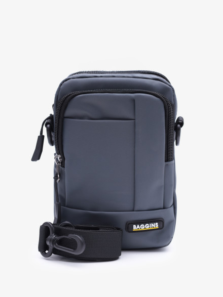 Сумка мужская Baggins 61039 серая Сумка мужская Baggins 61039 серая