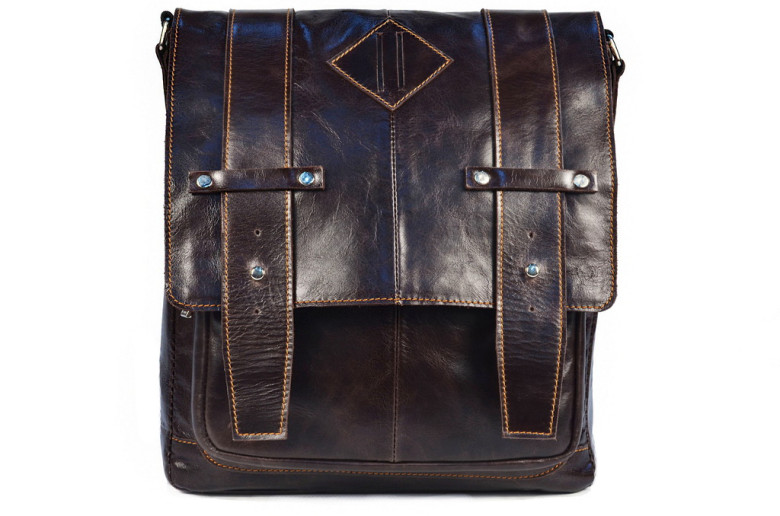 Сумка-планшет мужская XL Zolo, 24015 cognac Сумка-планшет мужская XL Zolo, 24015 cognac