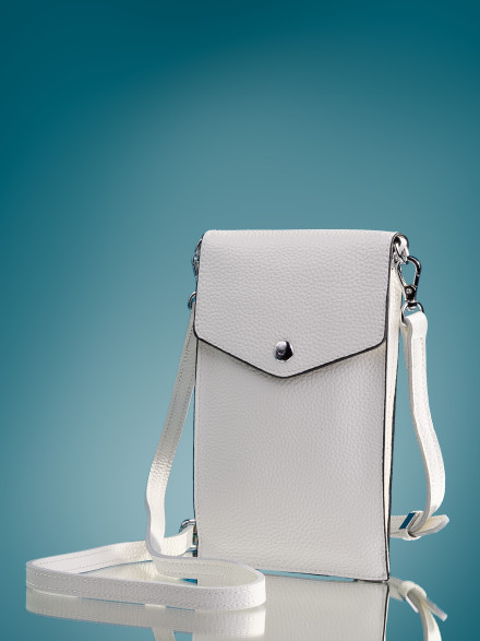 Сумка женская для телефона 5509 white