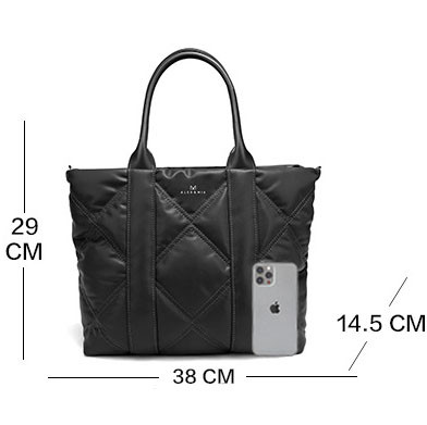 Сумка женская шоппер Alex&Mia 8401 black