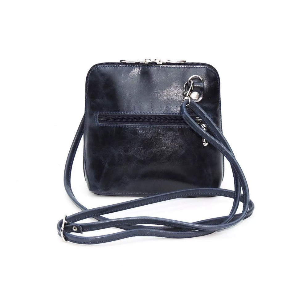 Женская кожаная сумка Natalia Kalinovskaya С83п "Уна" синяя