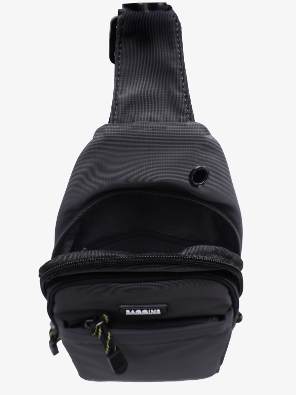 Рюкзак на одно плечо Baggins 3786 серый Рюкзак на одно плечо Baggins 3786 серый