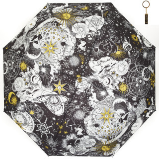 Зонт женский Flioraj, 16096 черный