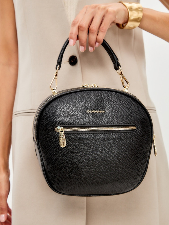 Сумка Curanni 2533 дольче замша черный