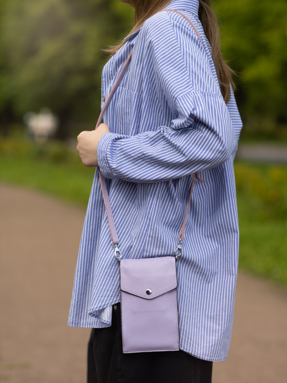 Сумка женская для телефона 5509 l.purple