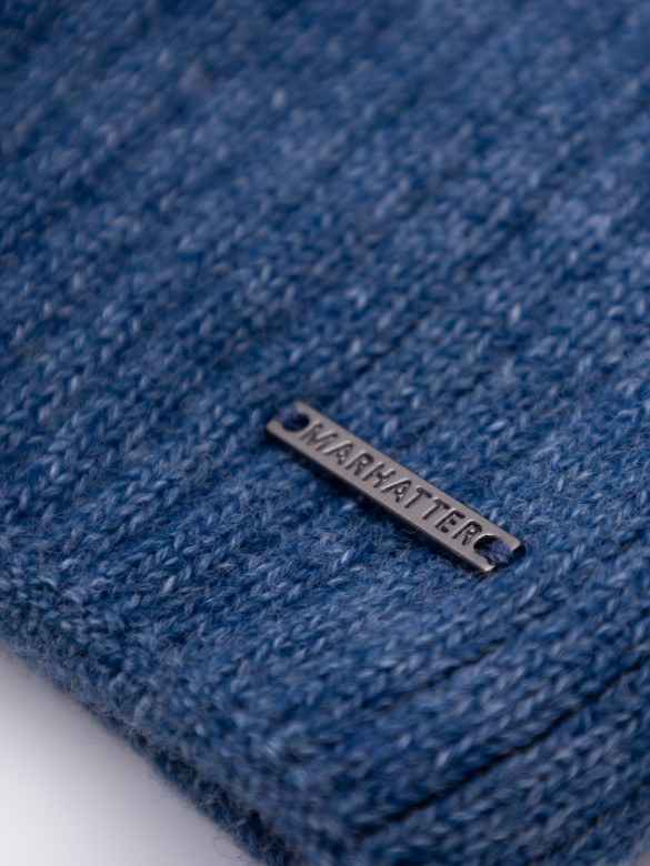 Мужская шапка 12676 MARHATTER джинс