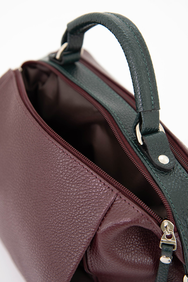 Сумка Protege Ц-556 черный/капучино флотер