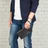 Клатч Lakestone, Crispin Black Caiman