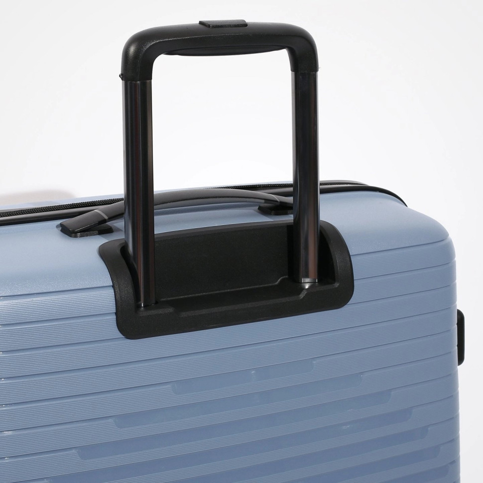 Чемодан Eberhart Eagle 50E-032 4 колеса серо-голубой