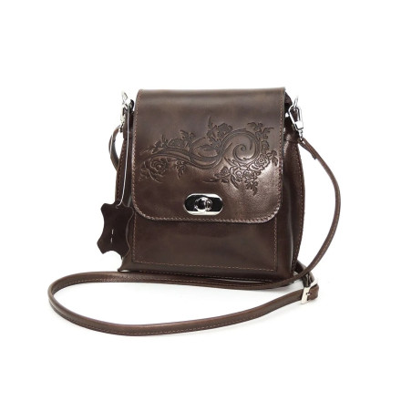 Сумка женская Natalia Kalinovskaya С76т.621 «Лаура» коричневая Сумка женская Natalia Kalinovskaya С76т.621 «Лаура» коричневая